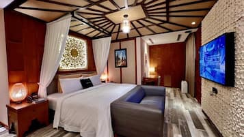 Light Room (Consecutive night 12 pm check-out required, extra fees for guests stay consecutively) | Individually decorated, blackout drapes, free WiFi, bed sheets