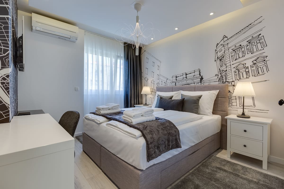 Apartment | 1 bilik tidur, peralatan tempat tidur hipoalergenik, tilam berlapik