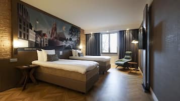 Superior-Zweibettzimmer, barrierefrei | 1 Schlafzimmer, Allergikerbettwaren, Zimmersafe, Schreibtisch