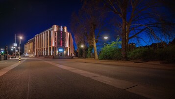 Fachada de la propiedad