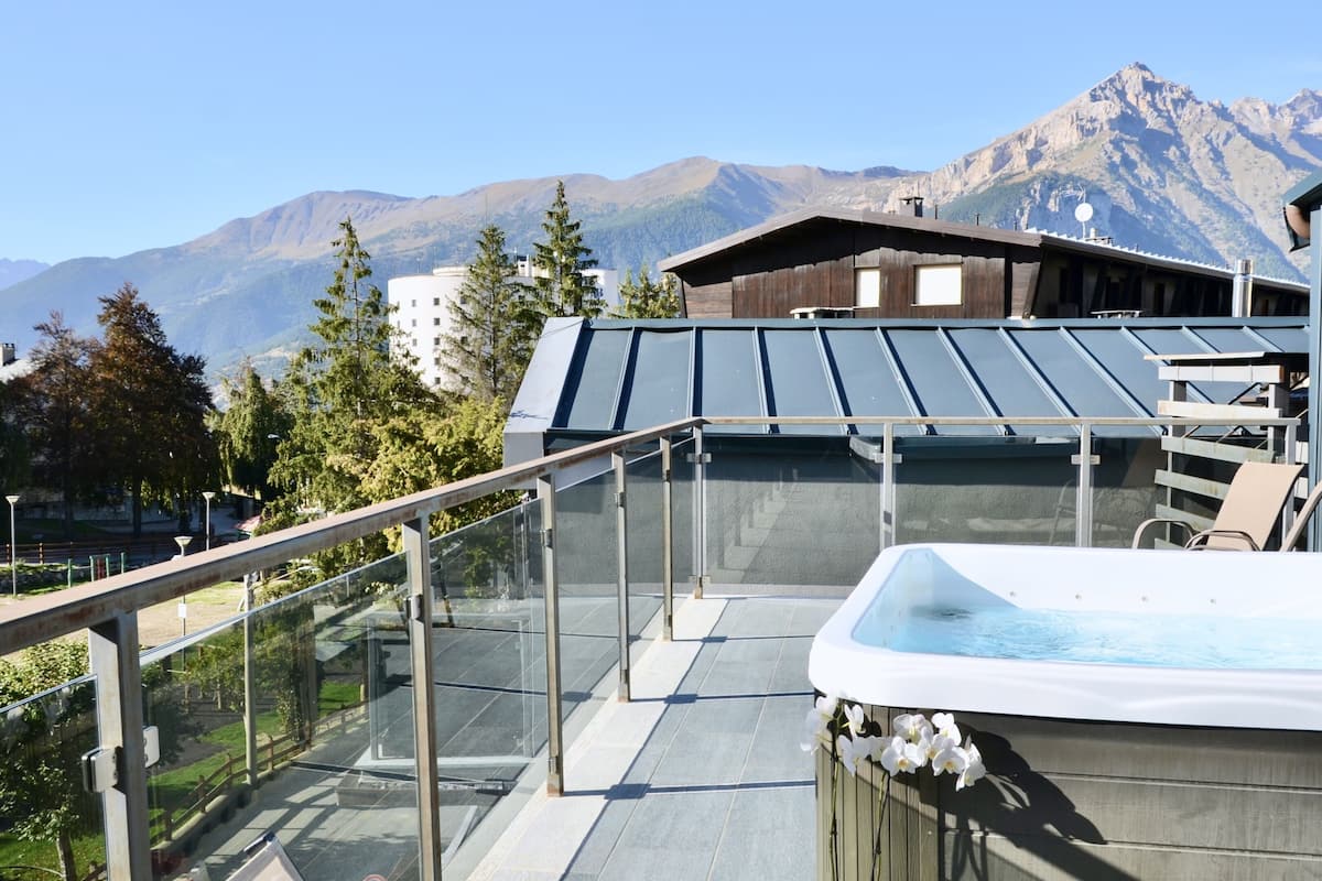 Luxury Suite, Terrace (Private Pool and Sauna) | Terrace/patio