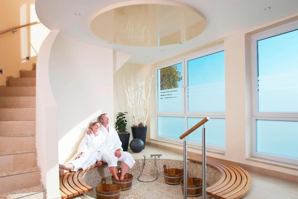 Facials, manicures and pedicures, massages
