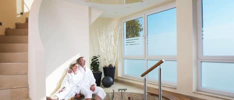 Facials, manicures and pedicures, massages