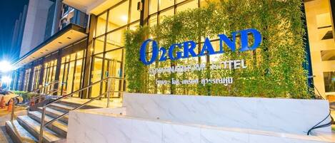 Façade de l’hébergement