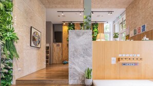 Sitteområde i lobbyen
