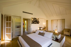 Deluxe-Ferienhaus, 1 King-Bett, Nichtraucher, Gartenblick | Innenbereich