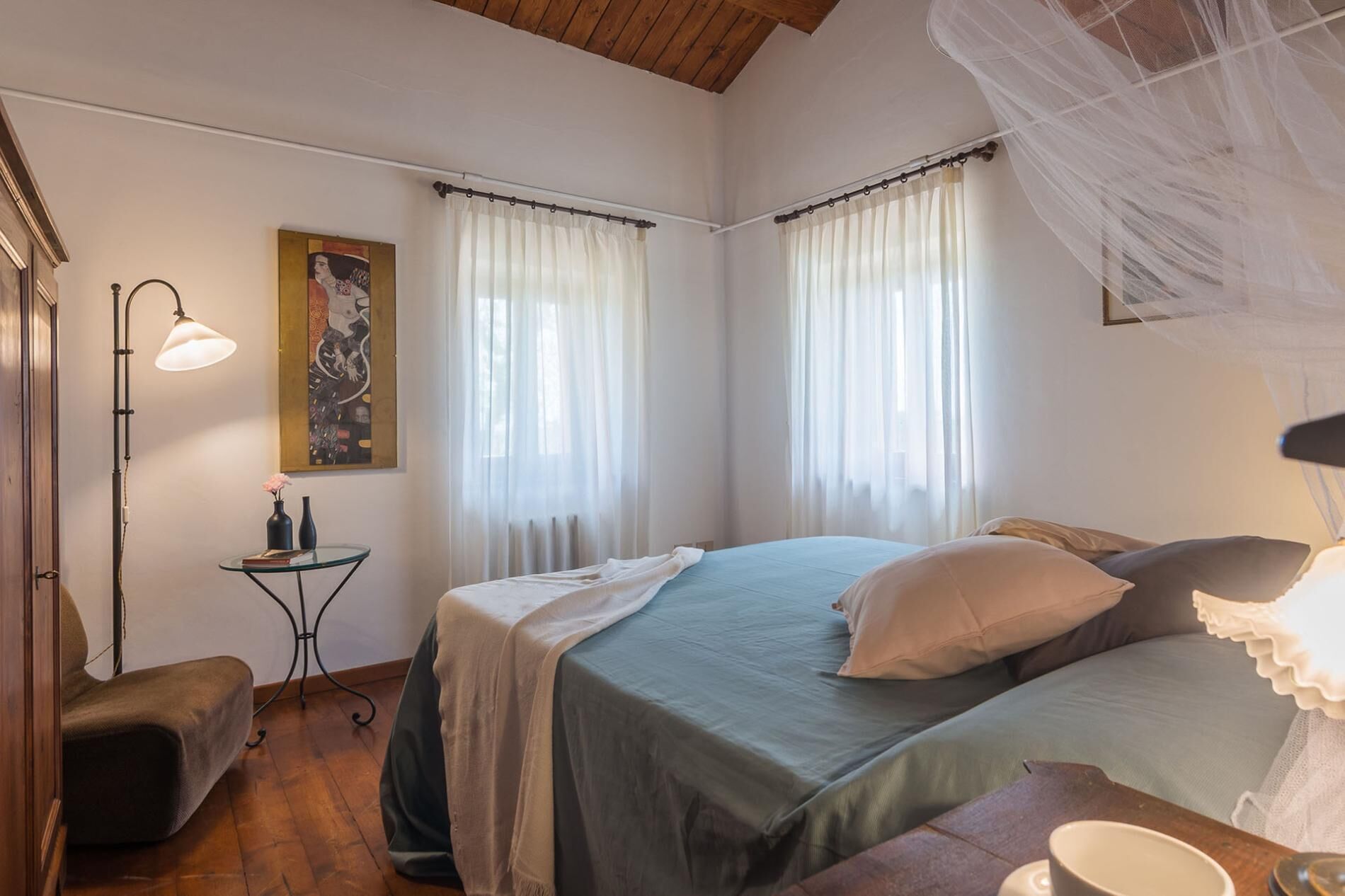 7 Schlafzimmer, Bügeleisen/Bügelbrett, WLAN