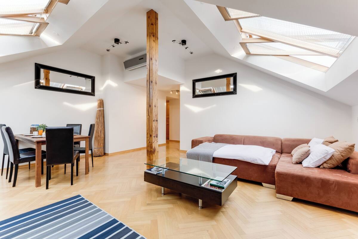 Apartment, 2 Bedrooms | Living area | Flat-screen TV
