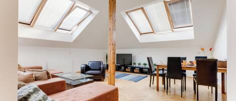 Appartement, 2 chambres | Coin séjour