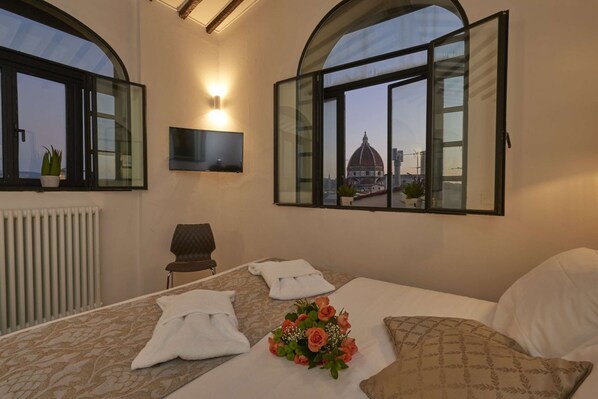 1 habitación, tabla de planchar con plancha, wifi y ropa de cama 