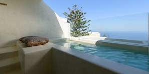 Luxury Suite, Hot Tub, Sea View | Balcony