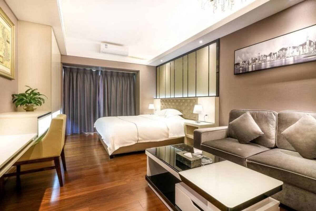 deluxe double room, garden view | desk, blackout curtains, free wifi, bed sheets