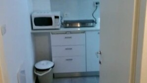 Peti sejuk/penyejuk beku saiz penuh, ketuhar gelombang mikro, dapur 