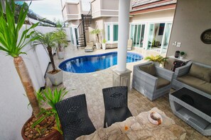 Villa exclusive, piscine privée | Terrasse/patio