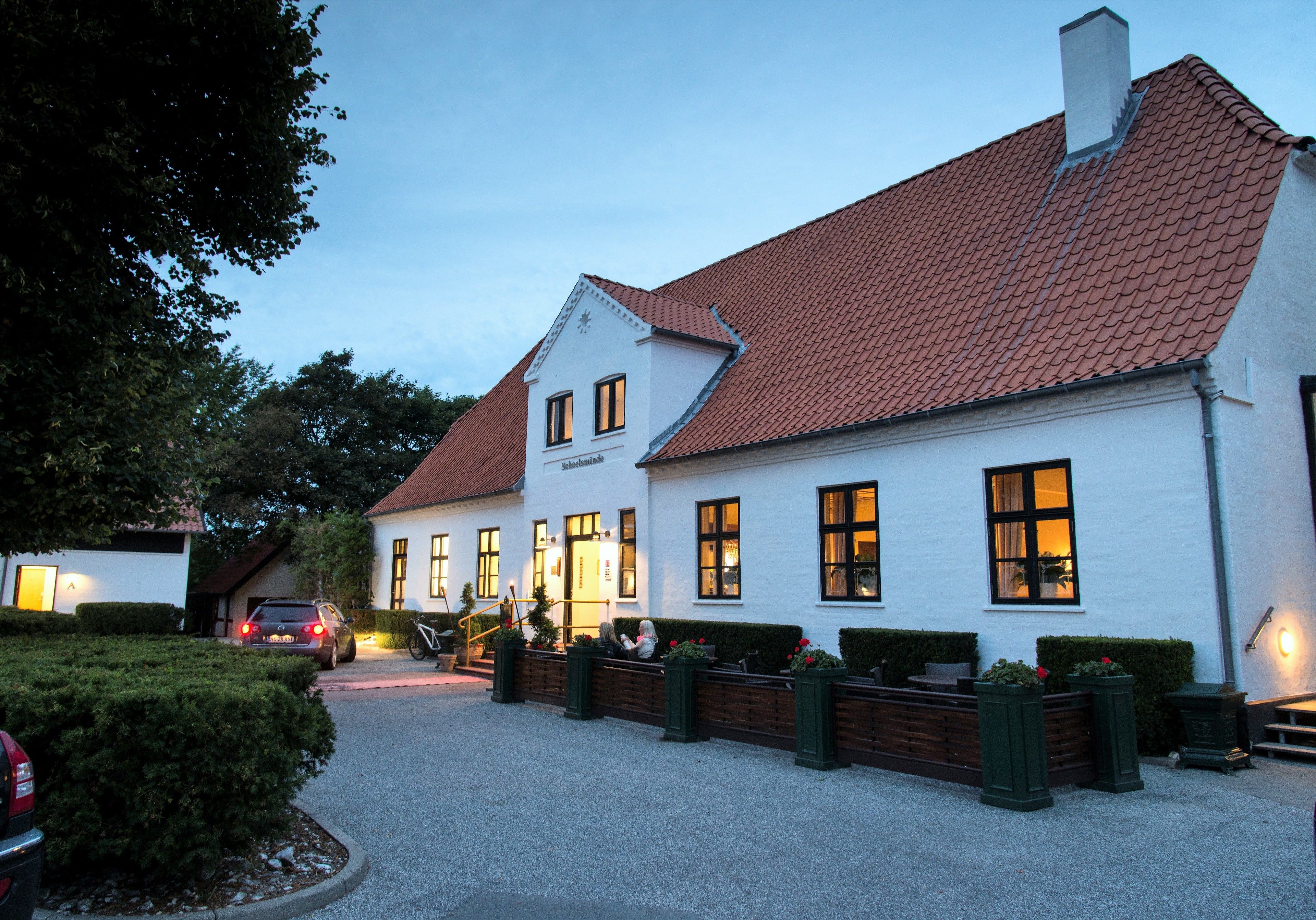 Fassade der Unterkunft