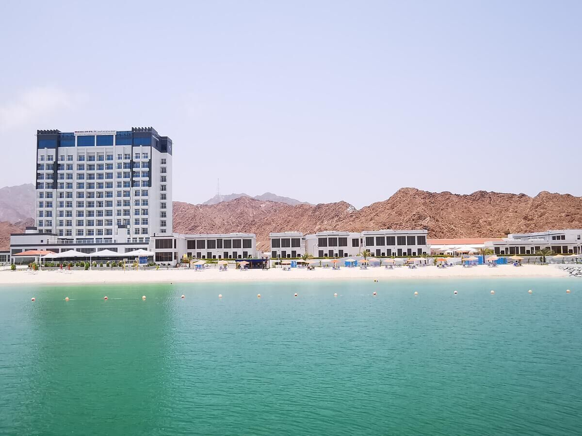 私人海灘、遮陽傘、海灘浴巾、滑水