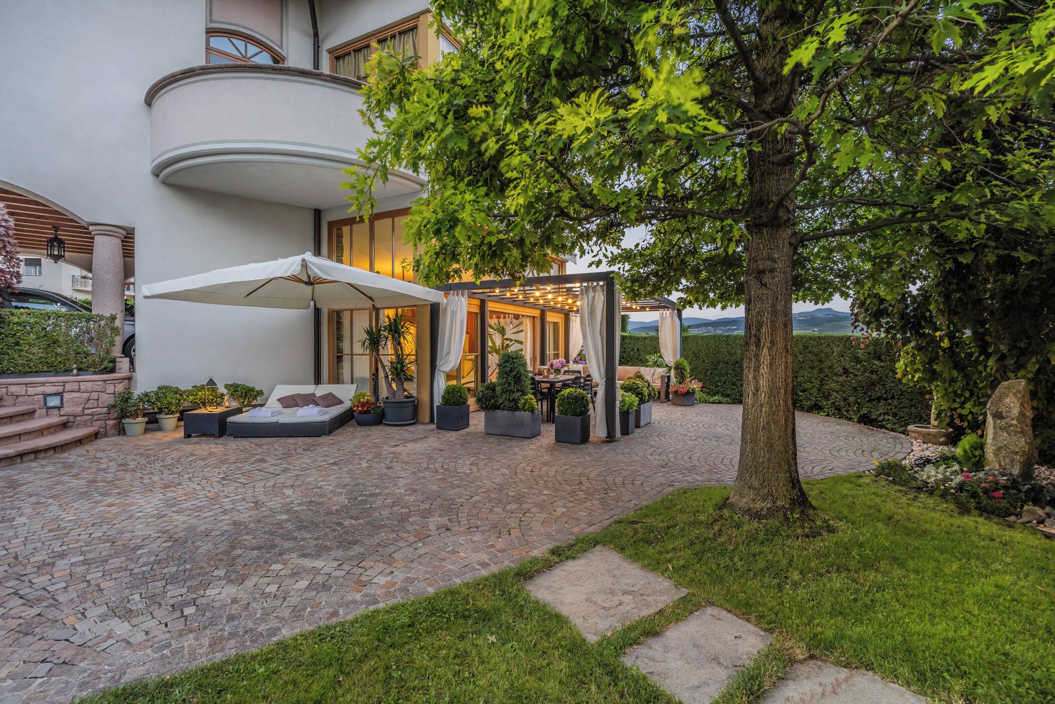 Vue sur le jardin