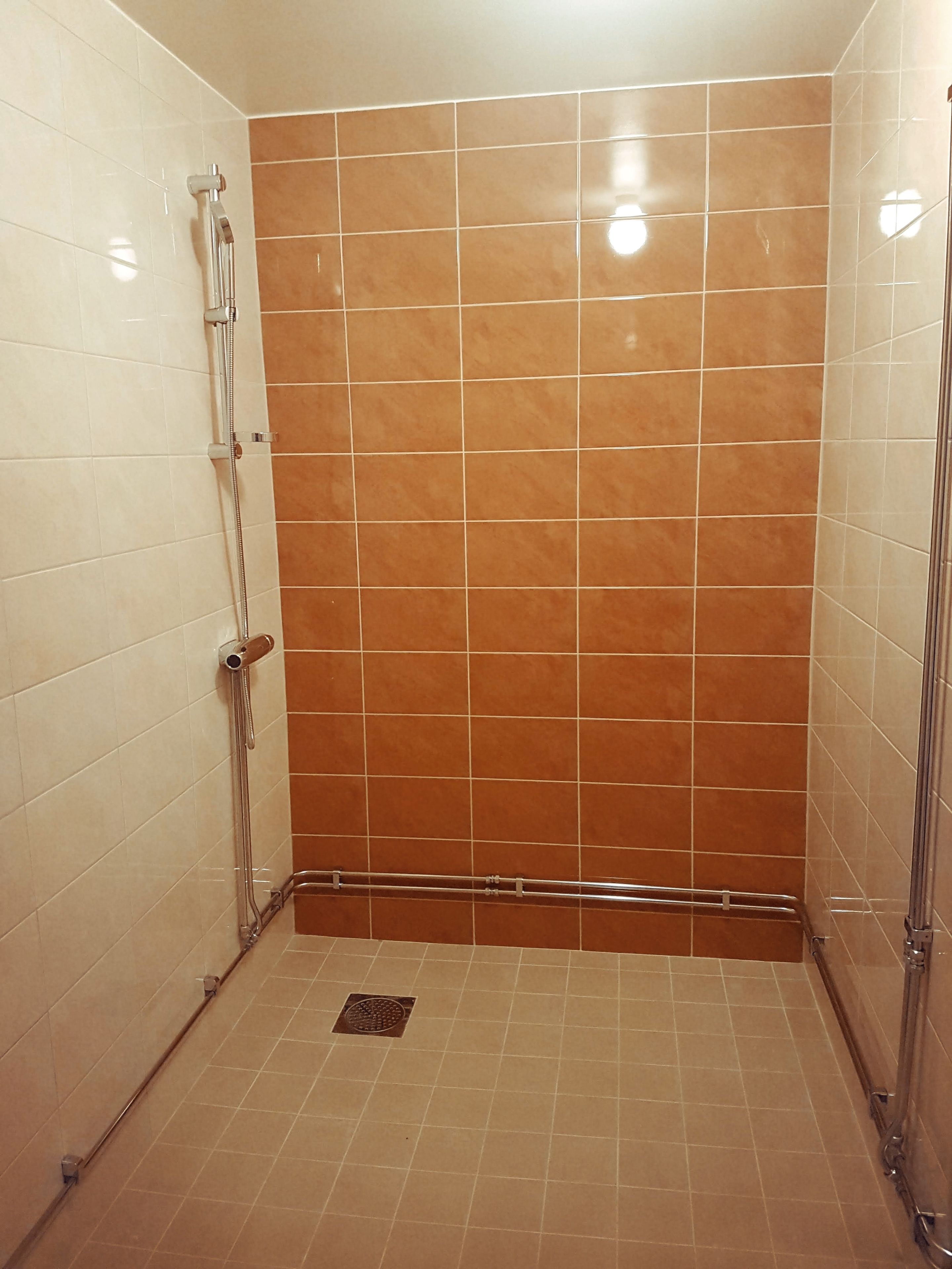 淋浴設備、免費盥洗用品、拖鞋、毛巾