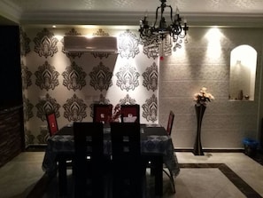 Restauration dans la chambre