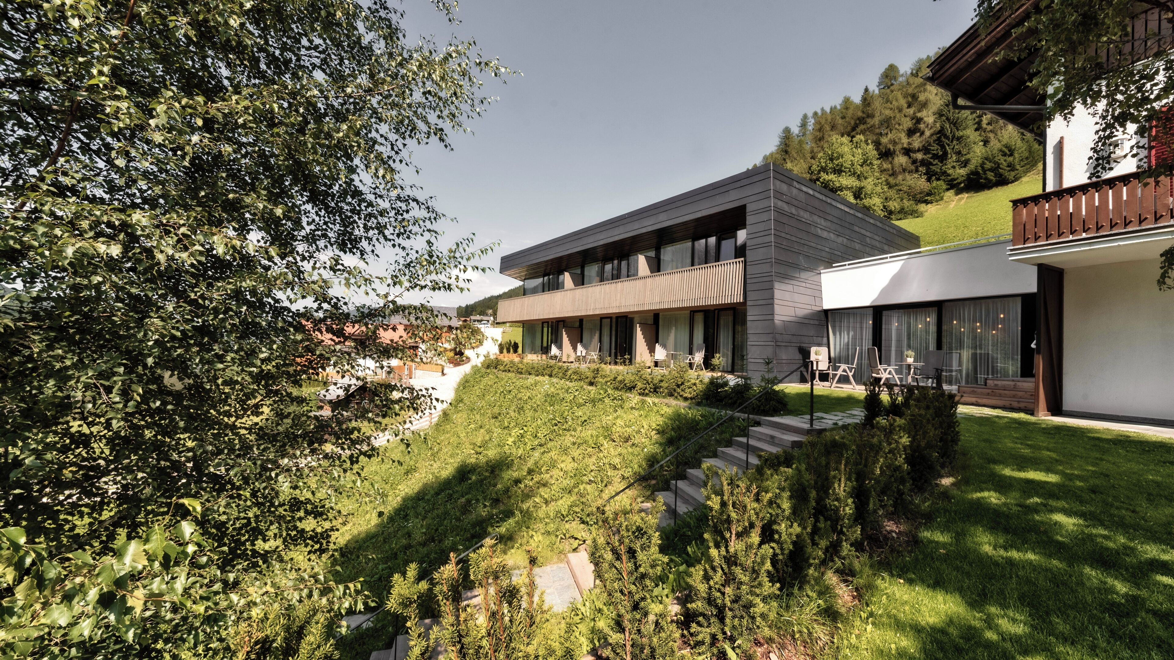 Fassade der Unterkunft