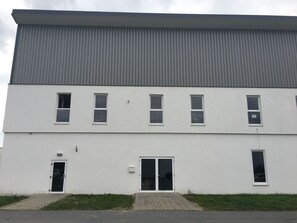 Majoituspaikan sisäänkäynti