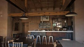 Breakfast, lunch, dinner served; local cuisine