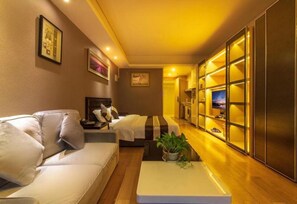 Deluxe Double Room, City View - Atlantis International Holiday Apartment Hotel - Pazhou Guangzhou Tower (Guangzhou)