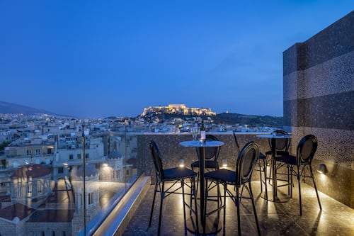 Terrasse sur le toit