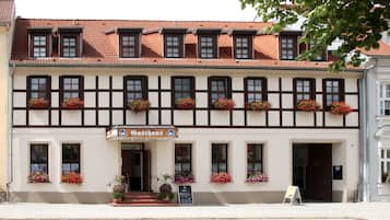 Fassade der Unterkunft