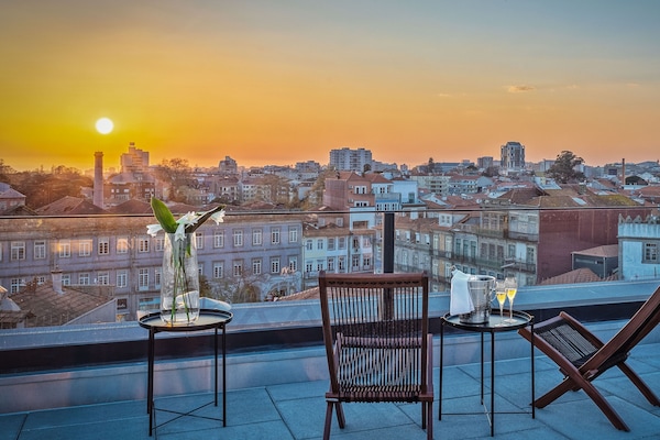 Terrasse sur le toit