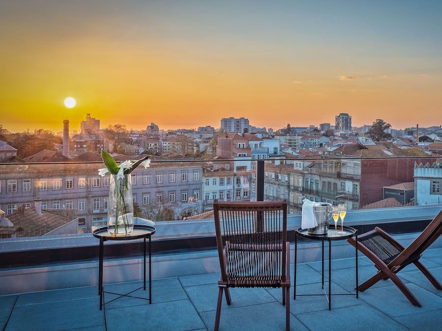 Terraza en la azotea