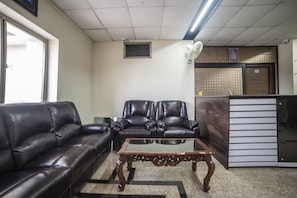 Lobby sitting area