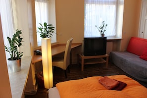 더블룸, 더블침대 1개, 금연 | 무료 WiFi, 침대 시트