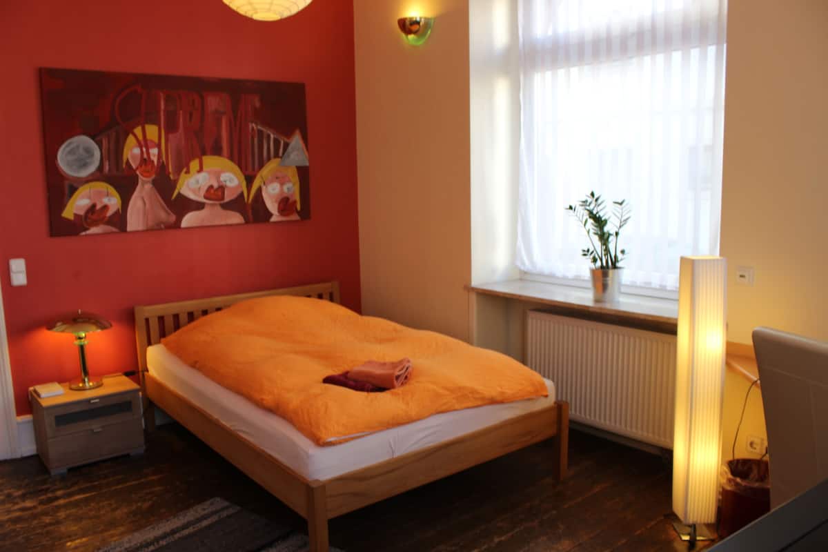 Habitación doble, 1 cama matrimonial, para no fumadores | Wifi gratis y ropa de cama 