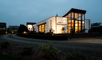 Front of property – evening/night