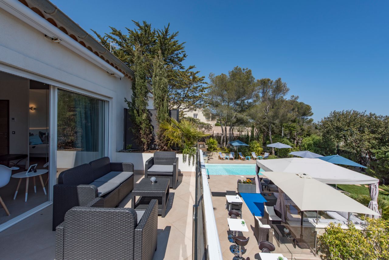 Chambre Double Deluxe, vue mer (Amber) | Terrasse/Patio