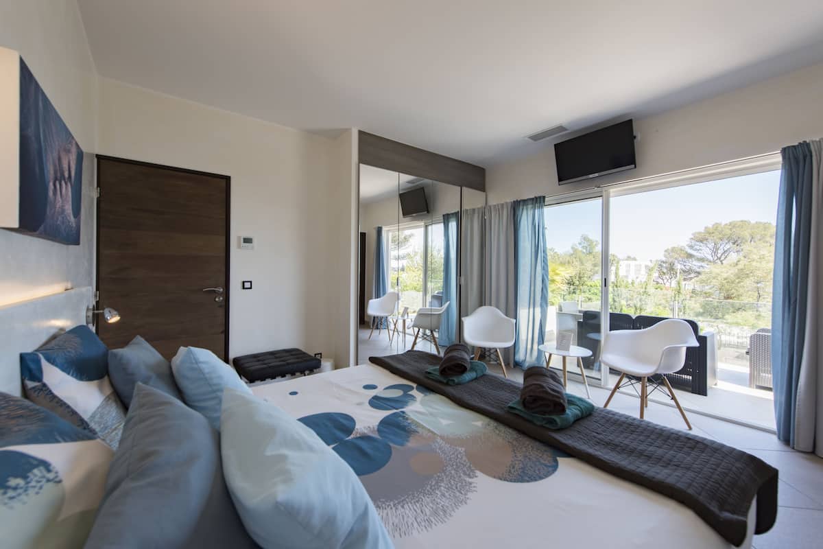 Chambre Double Deluxe, vue mer (Amber) | Vue de la chambre