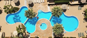 Seafront villa Avra , pool , no car need,  excellent sea and sunset views!!