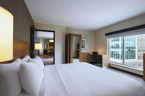 Room, 1 King Bed (View) | In-room safe, individually furnished, desk, blackout curtains - Hyatt Place Greensboro/Downtown (Greensboro)