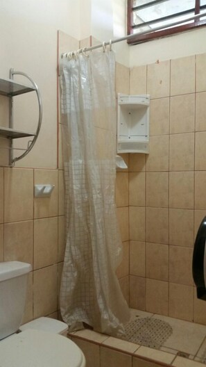 Family Suite, 2 Double Beds, Ocean View | Bathroom shower