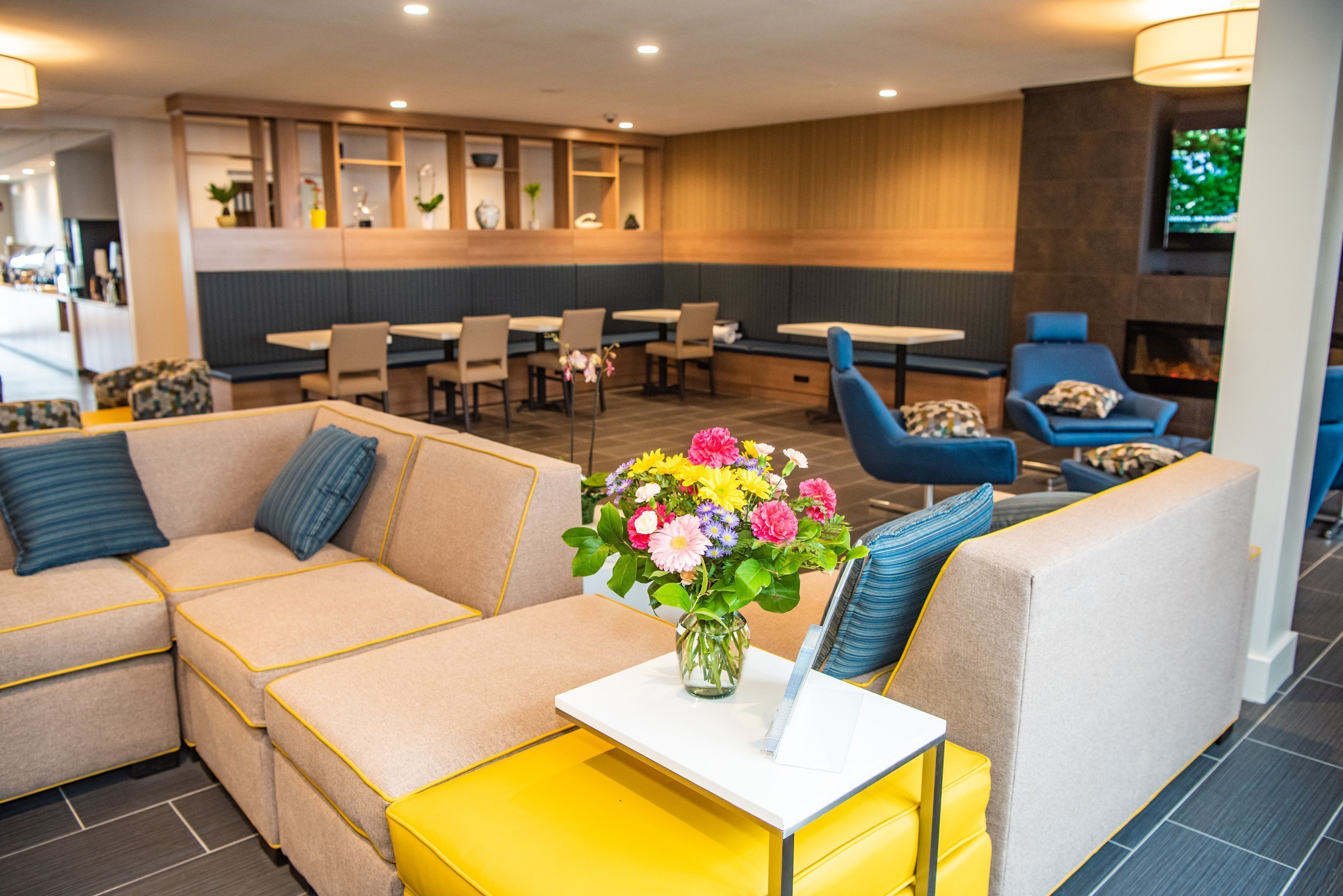 Lobby sitting area