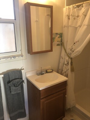 Cabin, 1 Bedroom (Cabin 1) | Bathroom