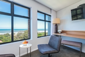 Chambre Double Luxe, balcon, vue océan | Vue de la chambre