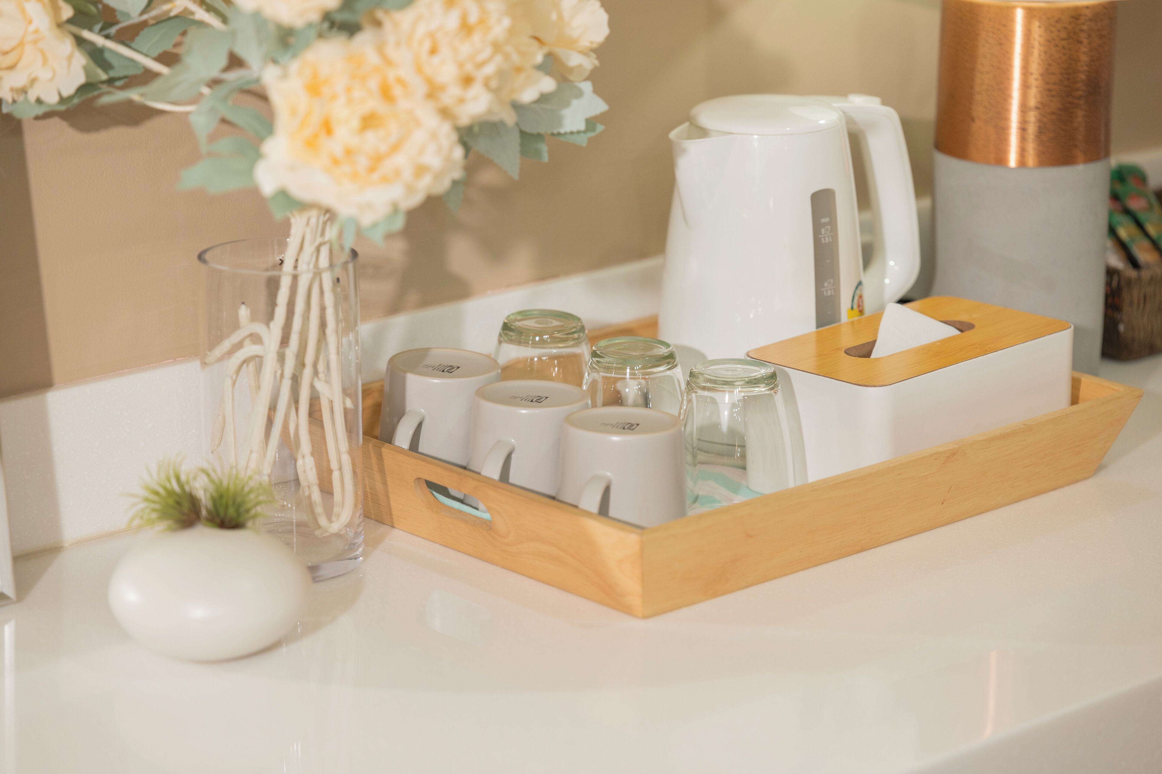 1 bedroom suite | private kitchenette | fridge, microwave, coffee/tea maker, electric kettle