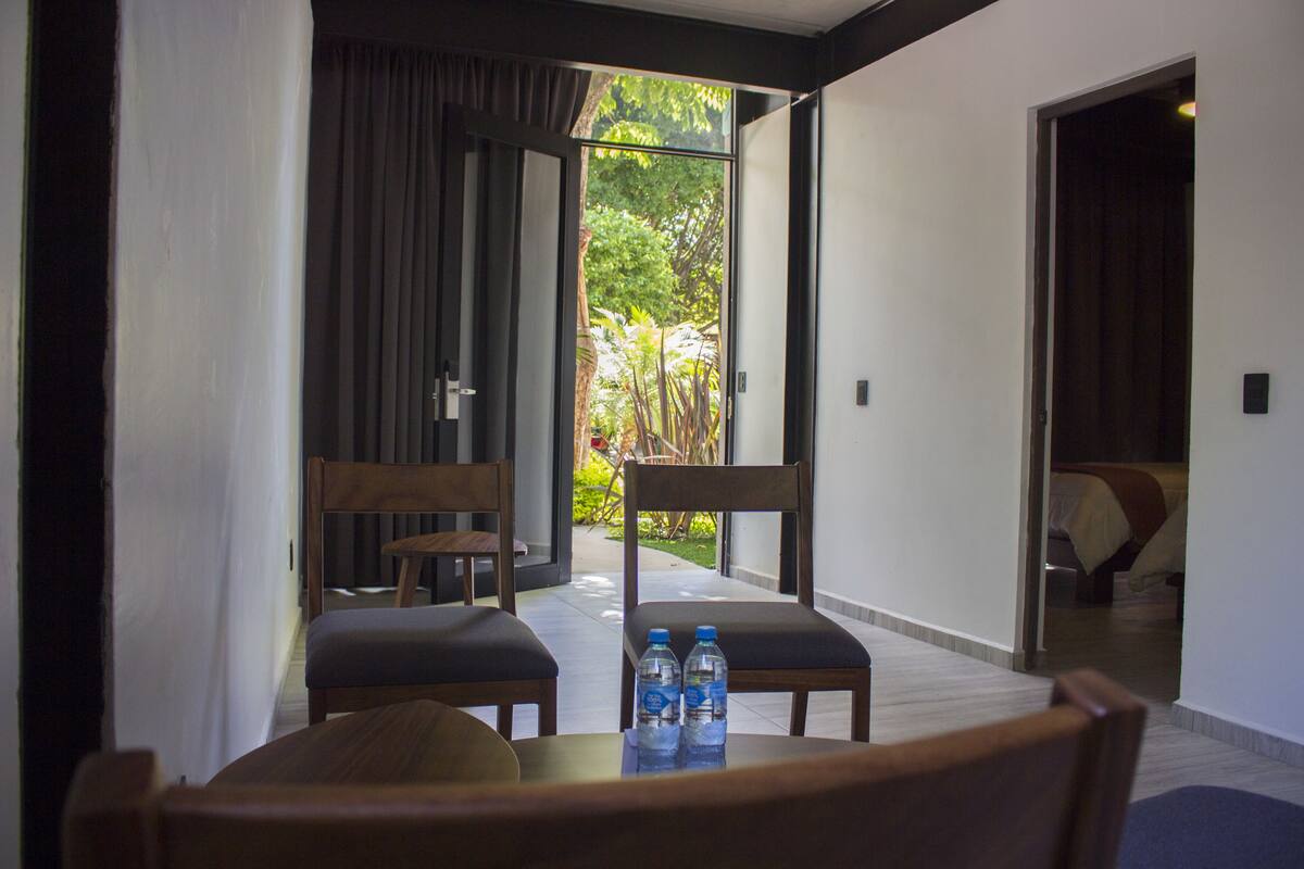 family room, 2 bedrooms, accessible, garden view | living room | smart tv