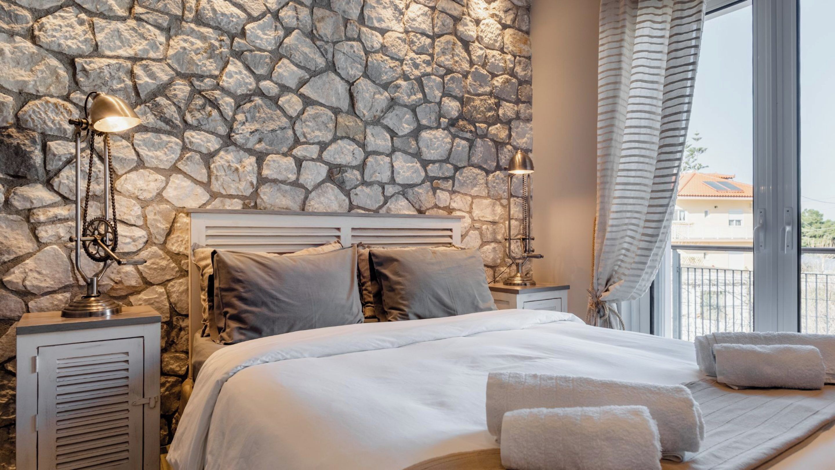 Villa (Elissavet) | 2 chambres, draps en coton égyptien, literie de qualité supérieure