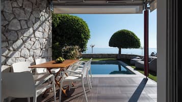 Villa, Sea View (Anastasia) | Terrace/patio