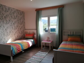 2 soveværelser, weekendseng, gratis Wi-Fi, sengetøj