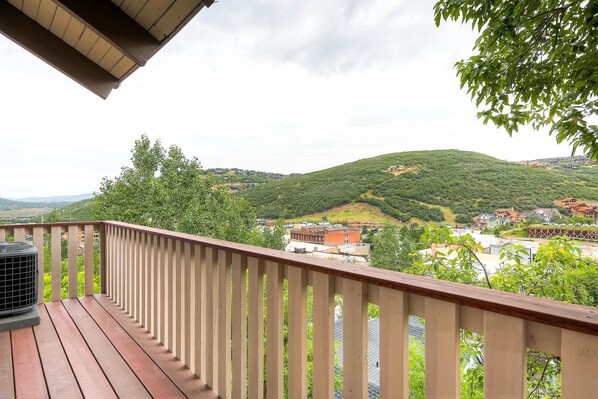 Lejlighed - 1 soveværelse - boblebad - bjergudsigt (Woodside) | Balkon