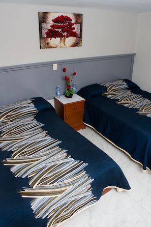 Desk, iron/ironing board, free WiFi, bed sheets